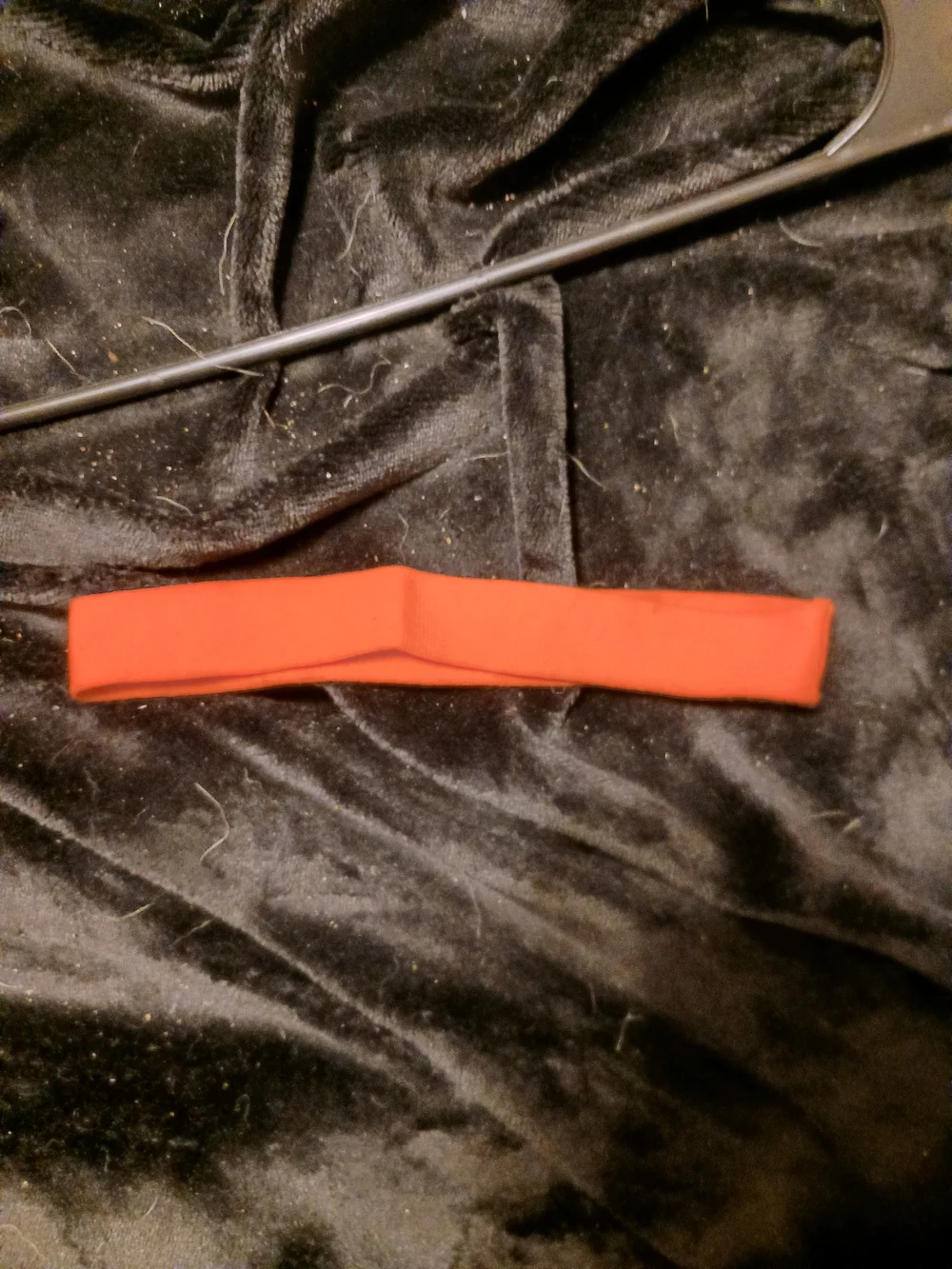 Simple Orange Fabric Headband